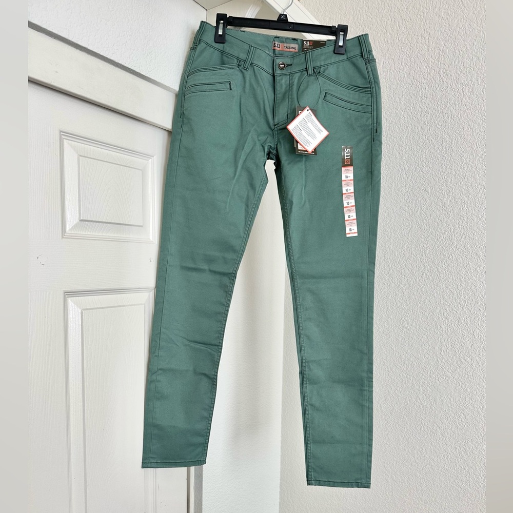 5.11 Tactical Women’s Defender-Flex Green/Teal Pant
